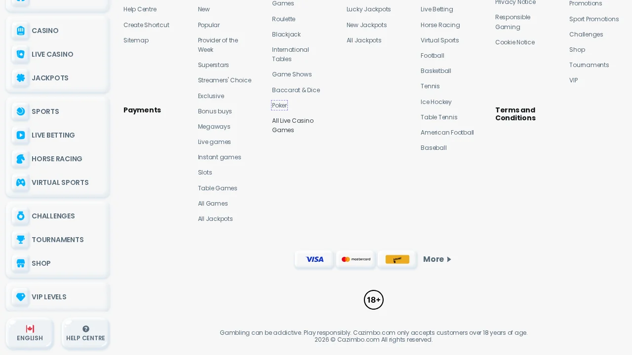Cazimbo: Customer Support