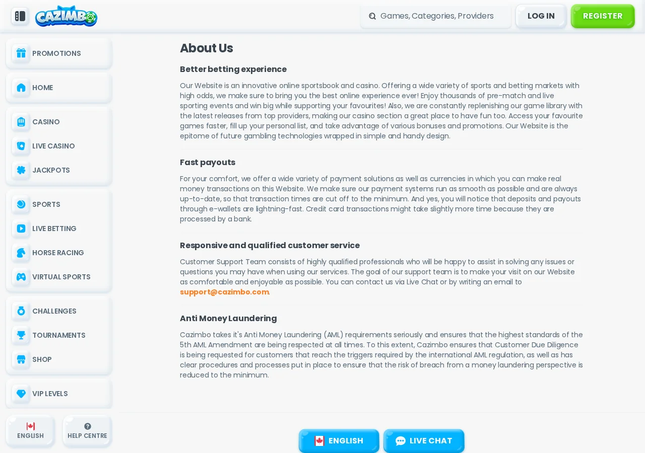 Cazimbo: Company and Ownership